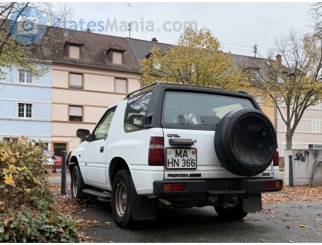 MA HN 366, Opel Frontera