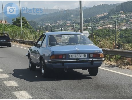 PO 4631 M, Opel Manta