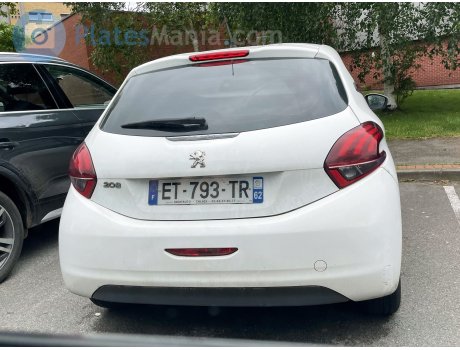 ET-793-TR, Peugeot 208