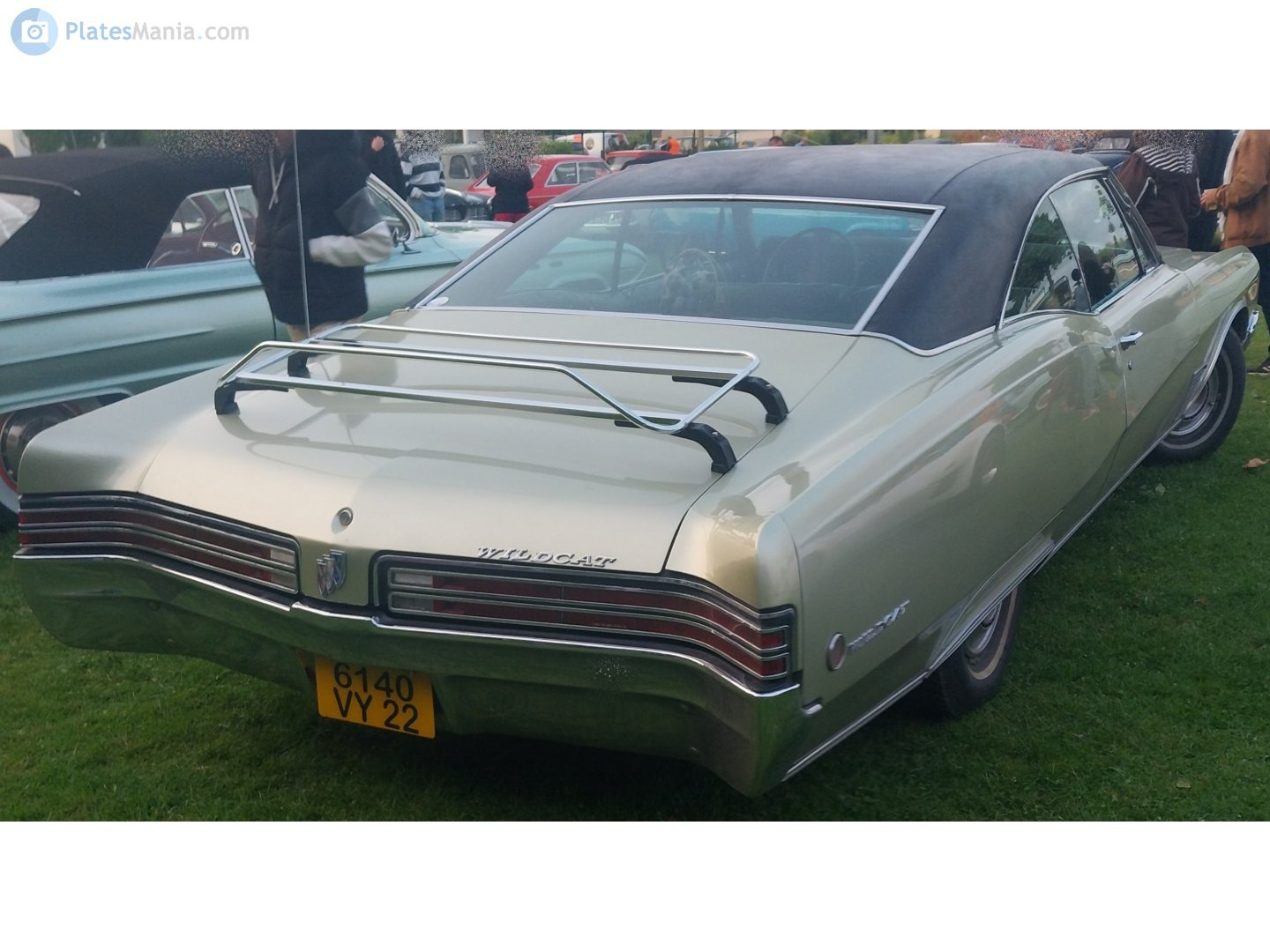 6140 VY 22, Buick Wildcat 2nd gen 1968 2-door Convertible (46667; B-body), 3rd facelift, 1967–1968