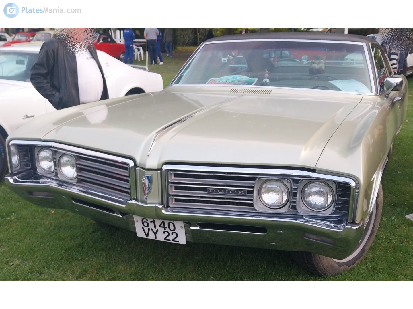 6140 VY 22, Buick Wildcat 2nd gen 1968 2-door Convertible (46667; B-body), 3rd facelift, 1967–1968