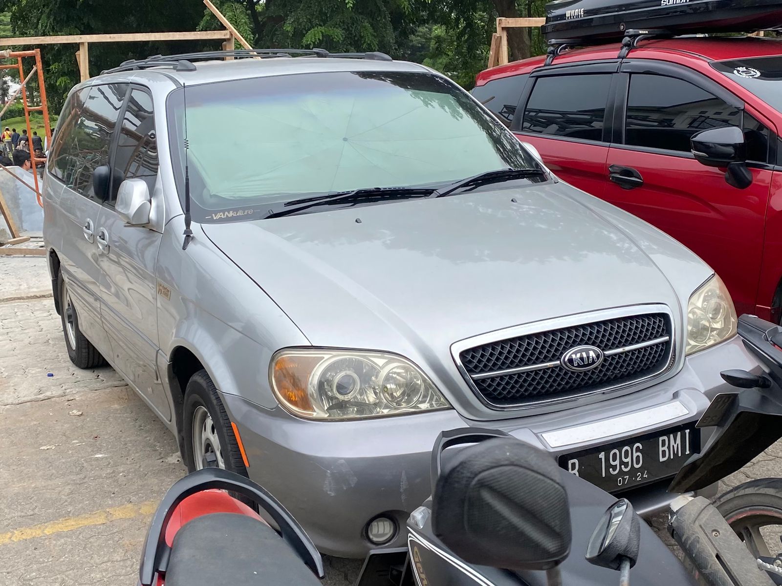 B 1996 BMI, Kia Sedona 1st gen (UP/GQ), facelift, 2002–2006