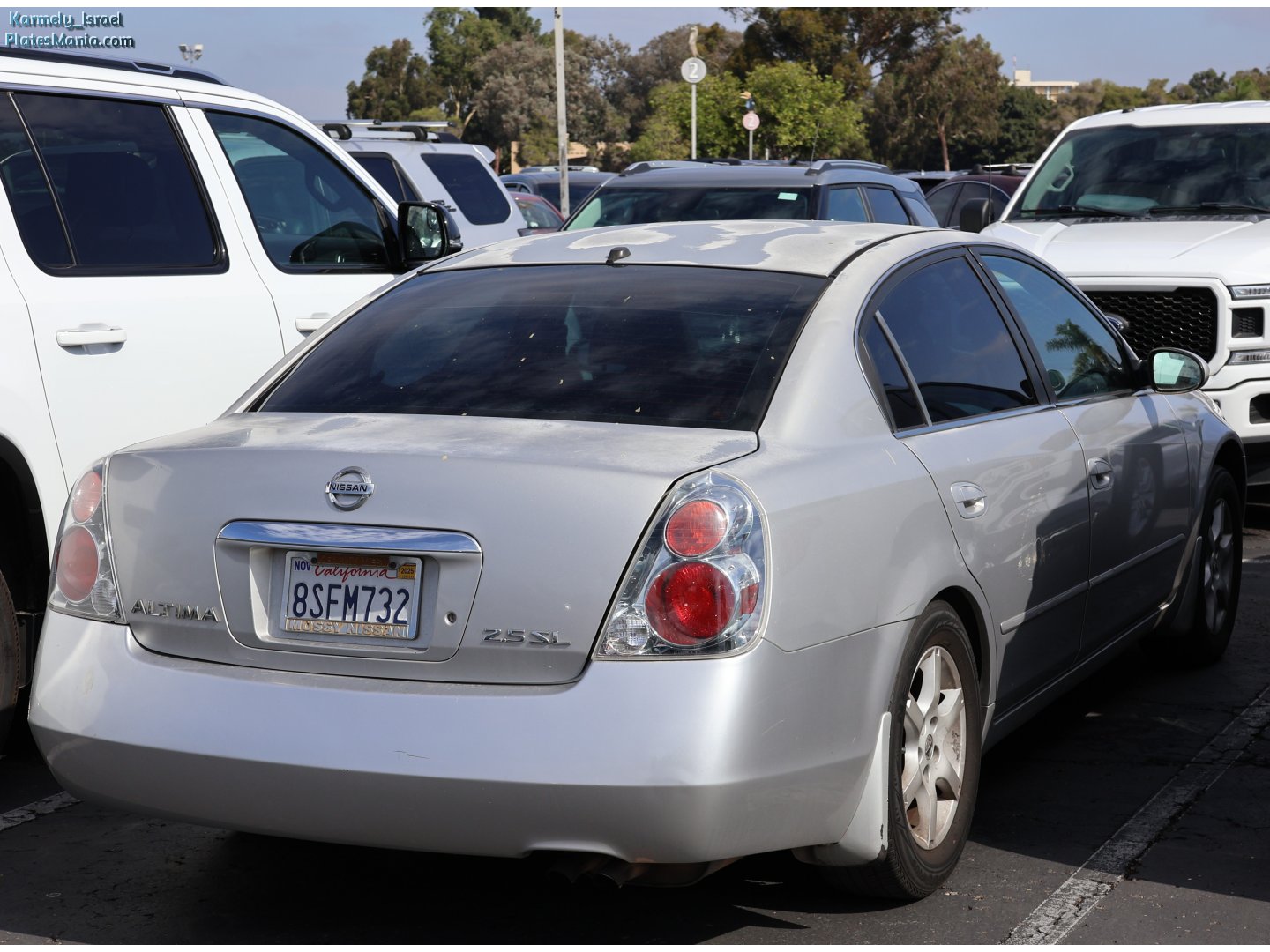 8SFM732, Nissan Altima 3rd gen (L31), 2001–2006