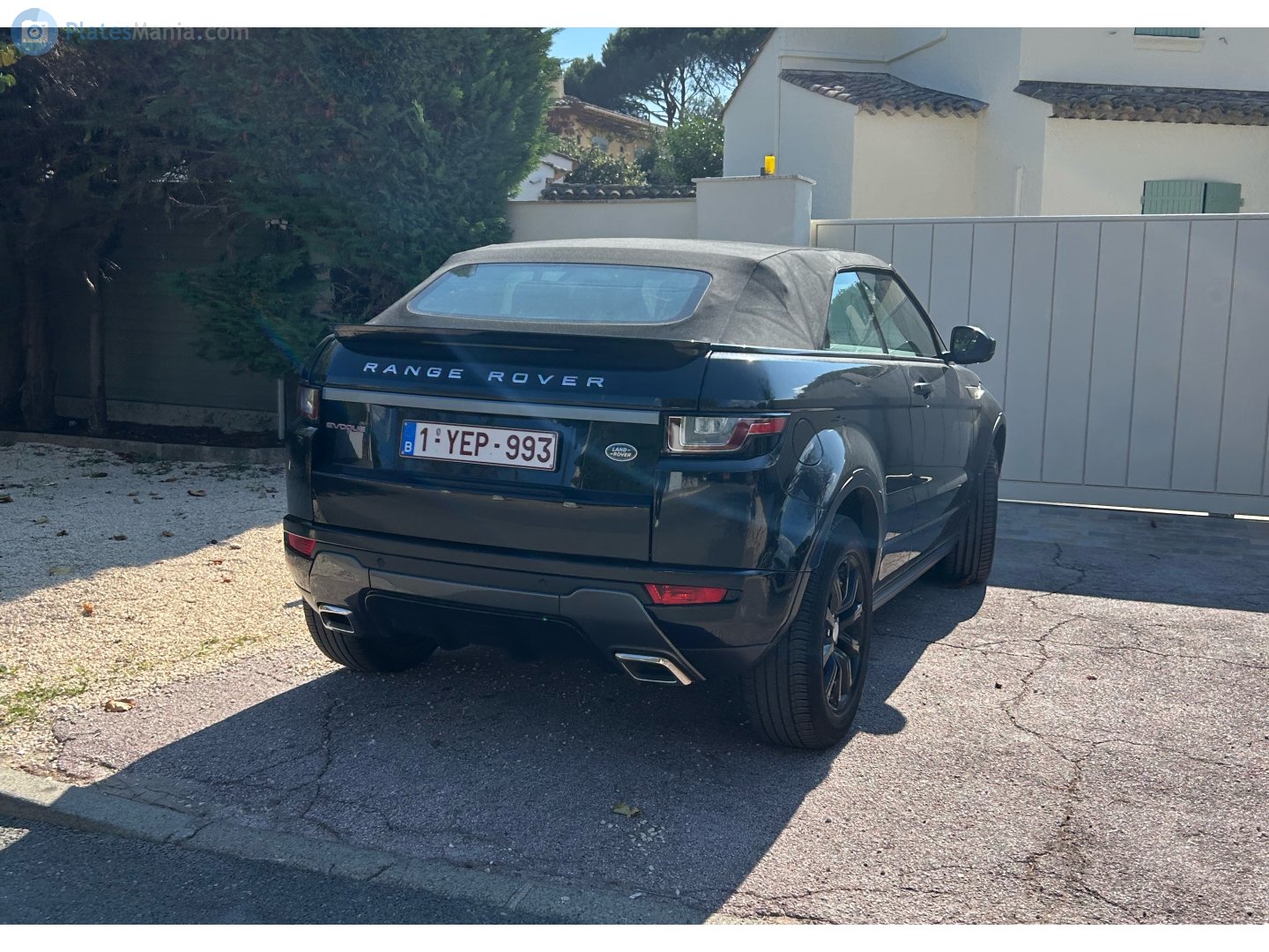 1-YEP-993, Land Rover Range Rover Evoque 1st gen Convertible SUV (L538), 2016–2019