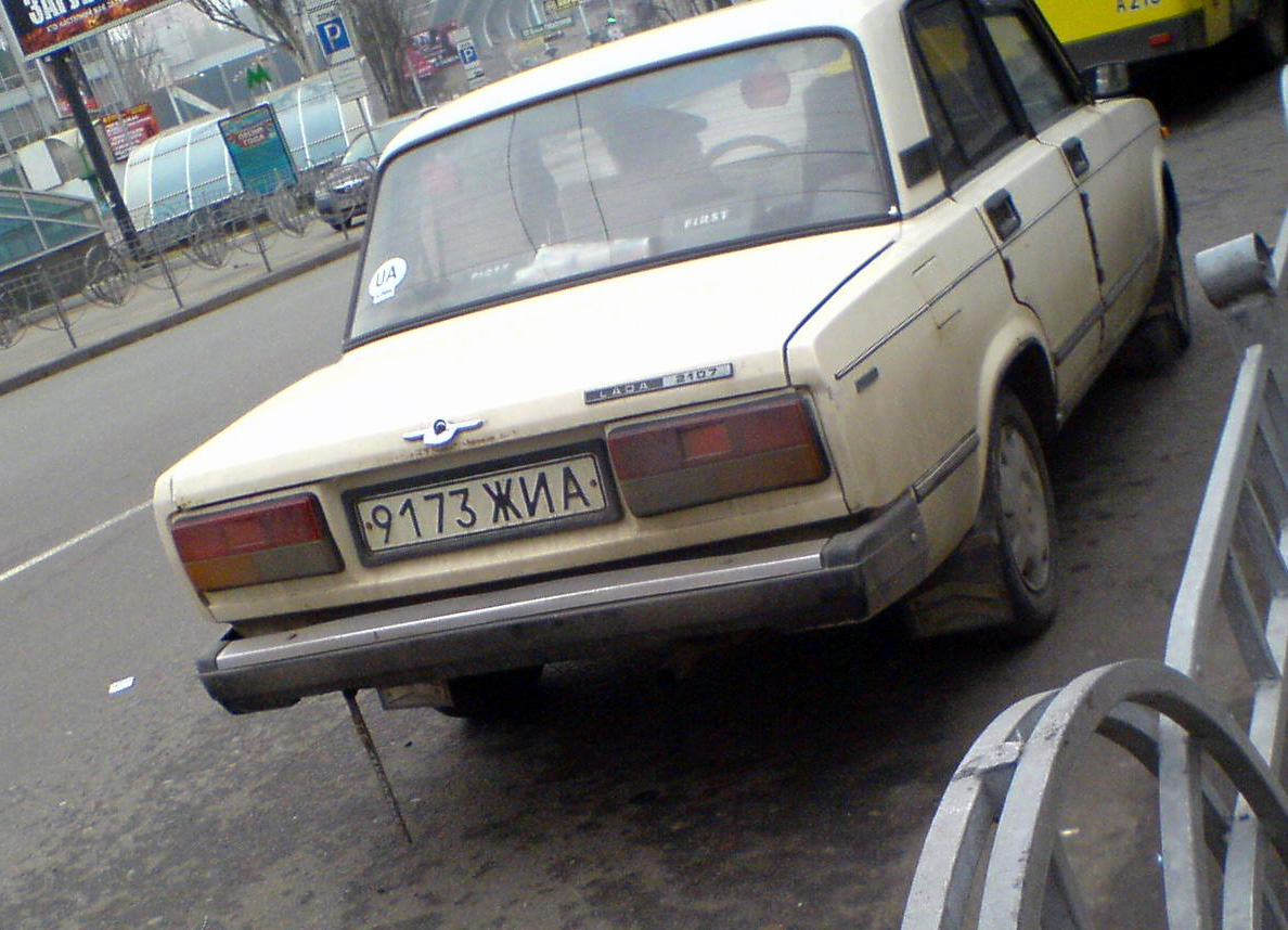 9173 ЖИА, Lada (VAZ) 2107 Жигули (Nova / Riva / Signet / 1500), 1982–2014