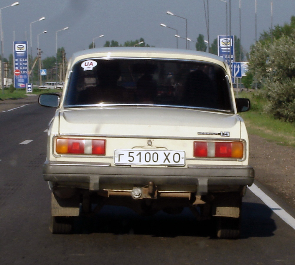 г 5100 ХО, Moskvich (AZLK) 2138/2140 2140SL (2140-117), 1981–1988