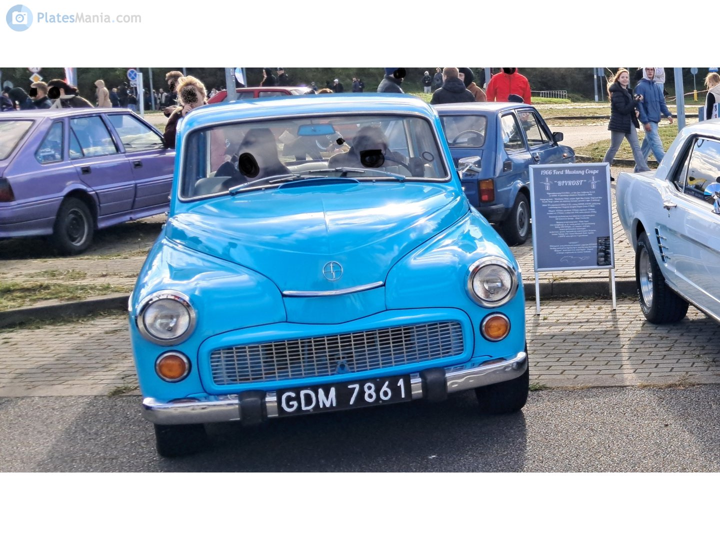 GDM 7861, FSO Warszawa 203/204/223/224 4-door Sedan, 1964–1973