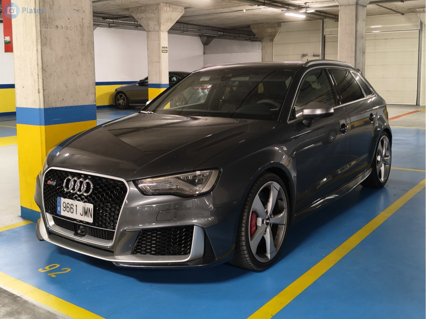 9661 JMN, Audi RS3 3rd gen Sportback (8VA/8VF), 2015–2017