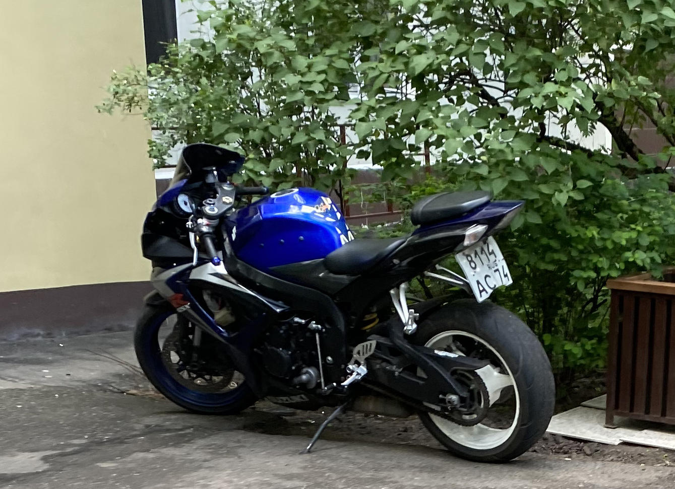 8114 ас 74, Suzuki GSX-R Series 8th gen R600/750, 2006–2007