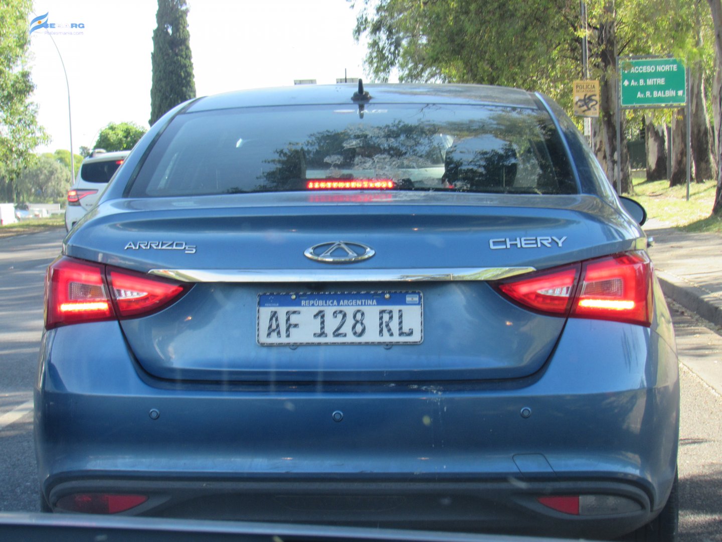 AF 128 RL, Chery (Chirey) Arrizo 5 (EX/GX) 1st gen (Arrizo EX, Pro), facelift, 2018–
