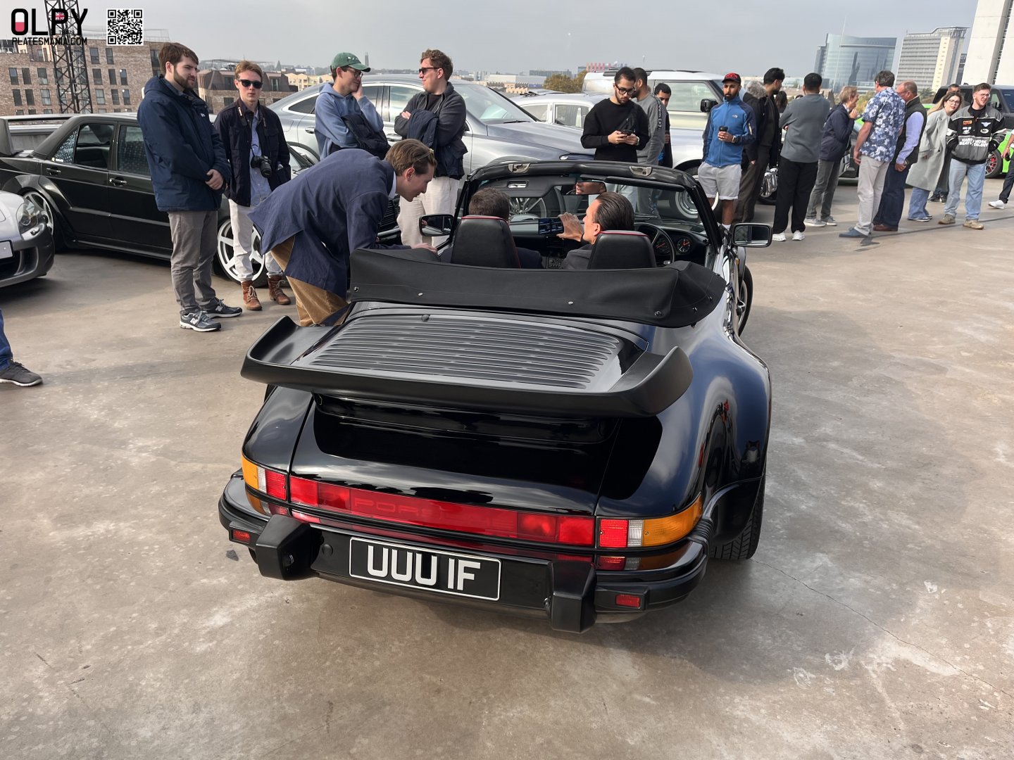 UUU1F, Porsche 911 2nd gen Cabrio (930, G-Modell), 1984–1989