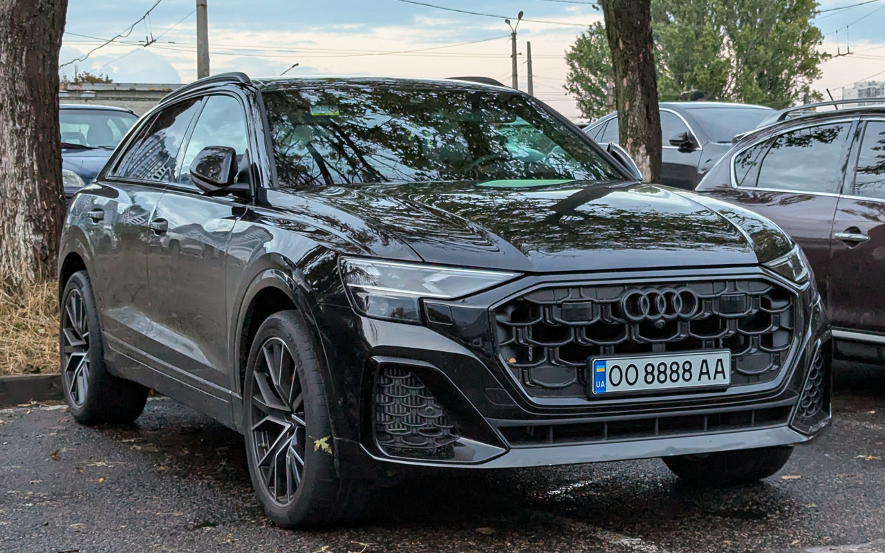 OO 8888 AA, Audi SQ8 1st gen (4MN), facelift, 2023–