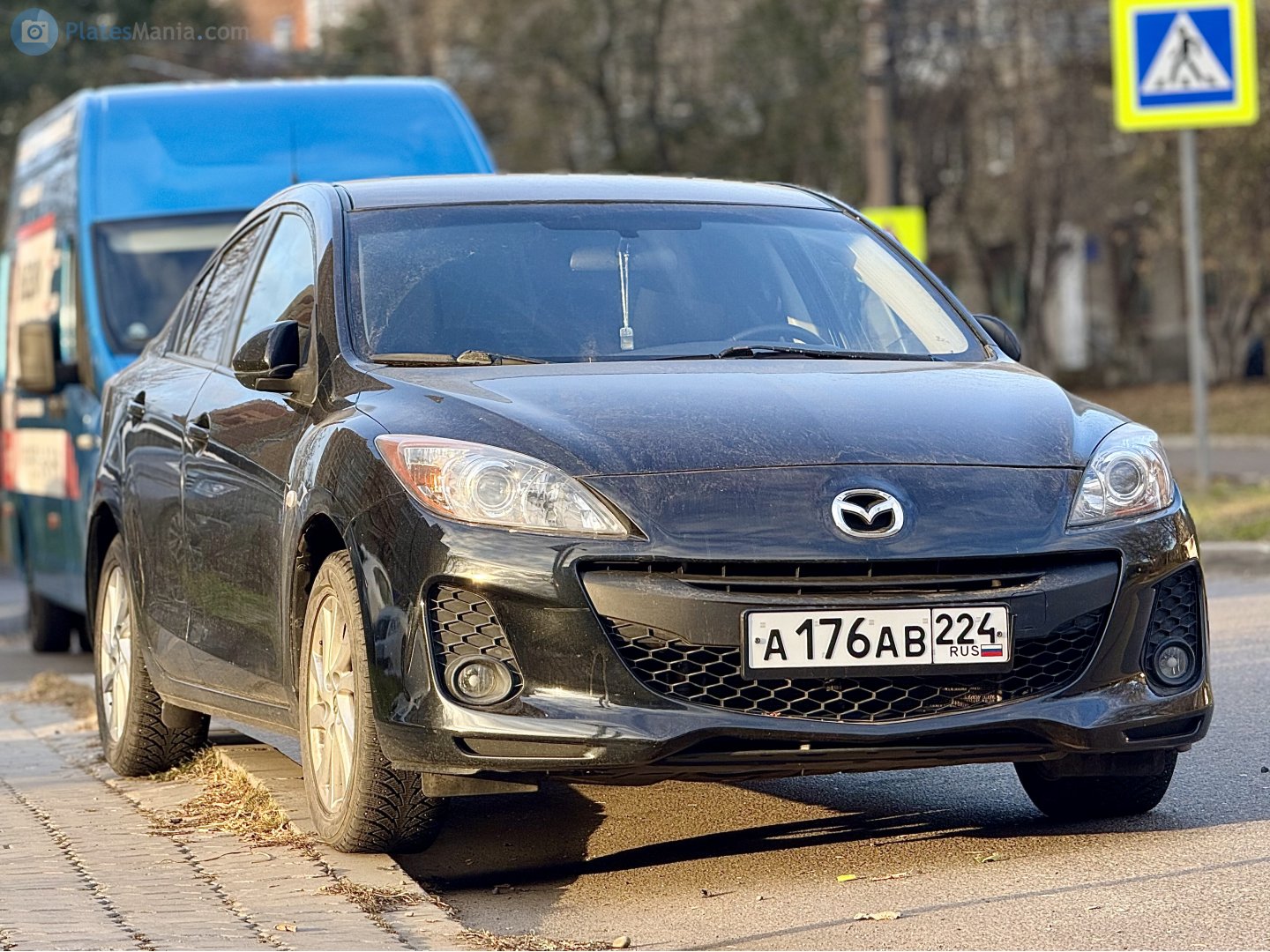 а 176 ав 224, Mazda 3 2nd gen Sedan (BL), 2009–2013