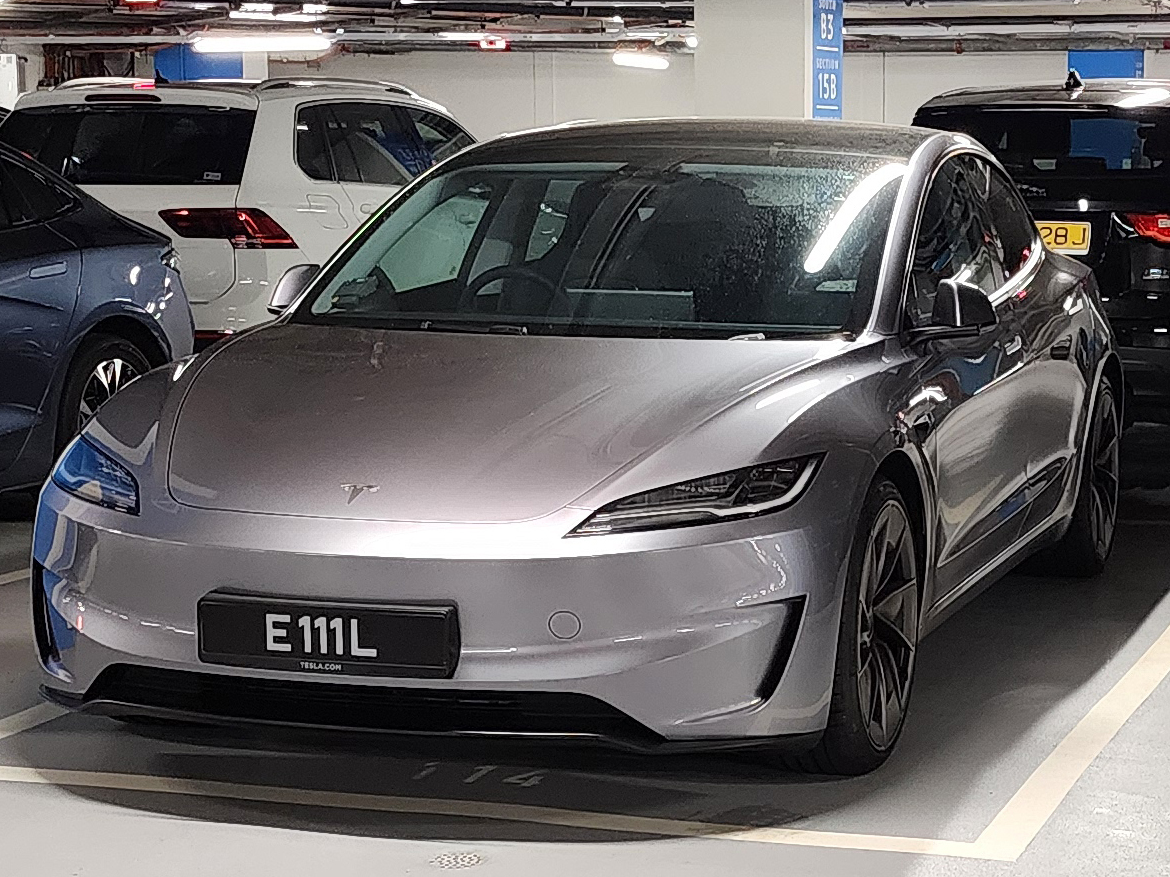 E 111 L, Tesla Model 3 1st gen (5YJ3), facelift, 2023–