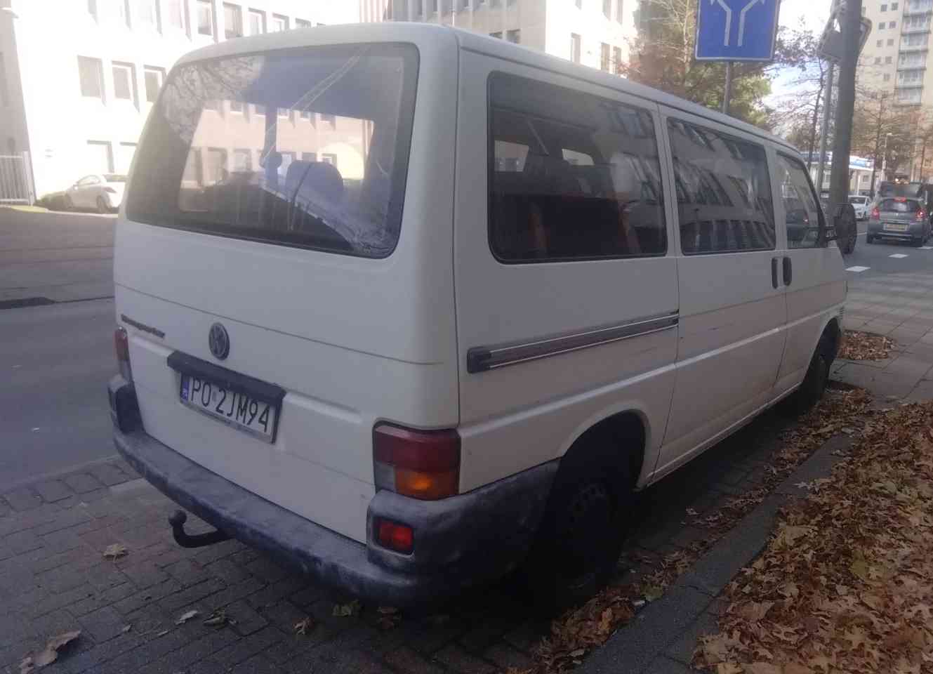 PO 2JM94, Volkswagen Transporter 4th gen Van (T4) (70/7D), 1990–2003