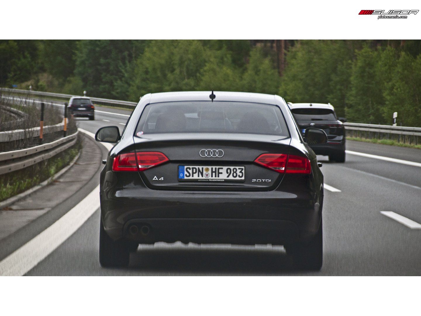 SPN HF 983, Audi A4 4th gen Sedan (B8/8K2), 2007–2012