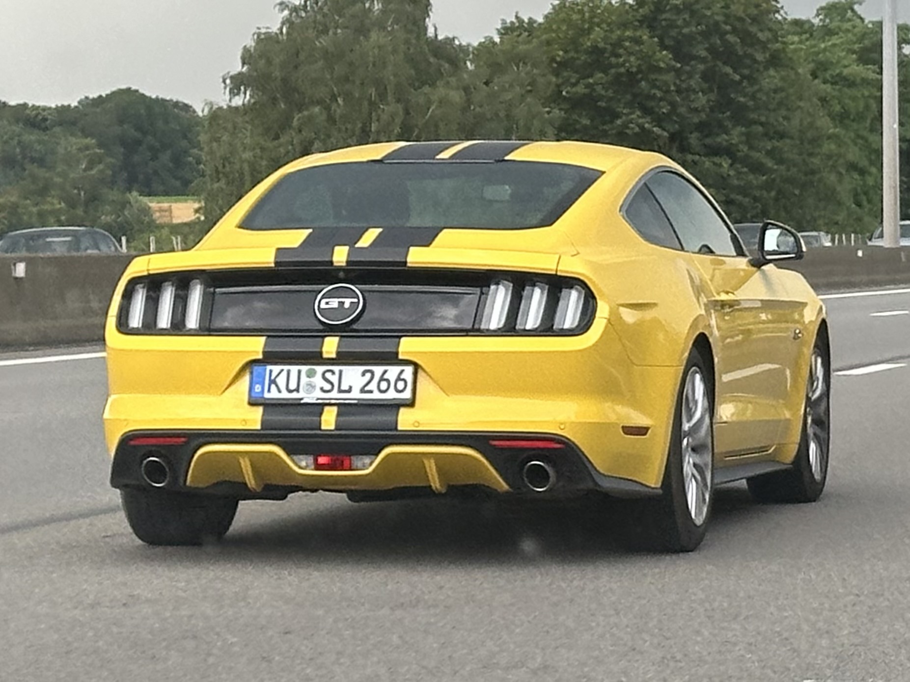 KU SL 266, Ford Mustang 6th gen 2-door Coupé (S550), facelift, 2017–2023