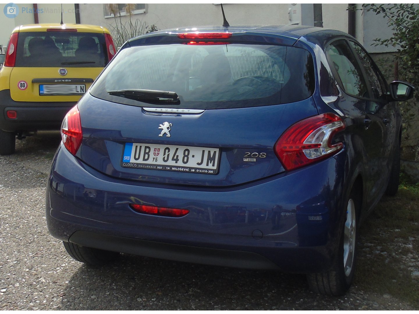 UB 048-JM, Peugeot 208 1st gen 5-door Hatch (A9), 2012–2015