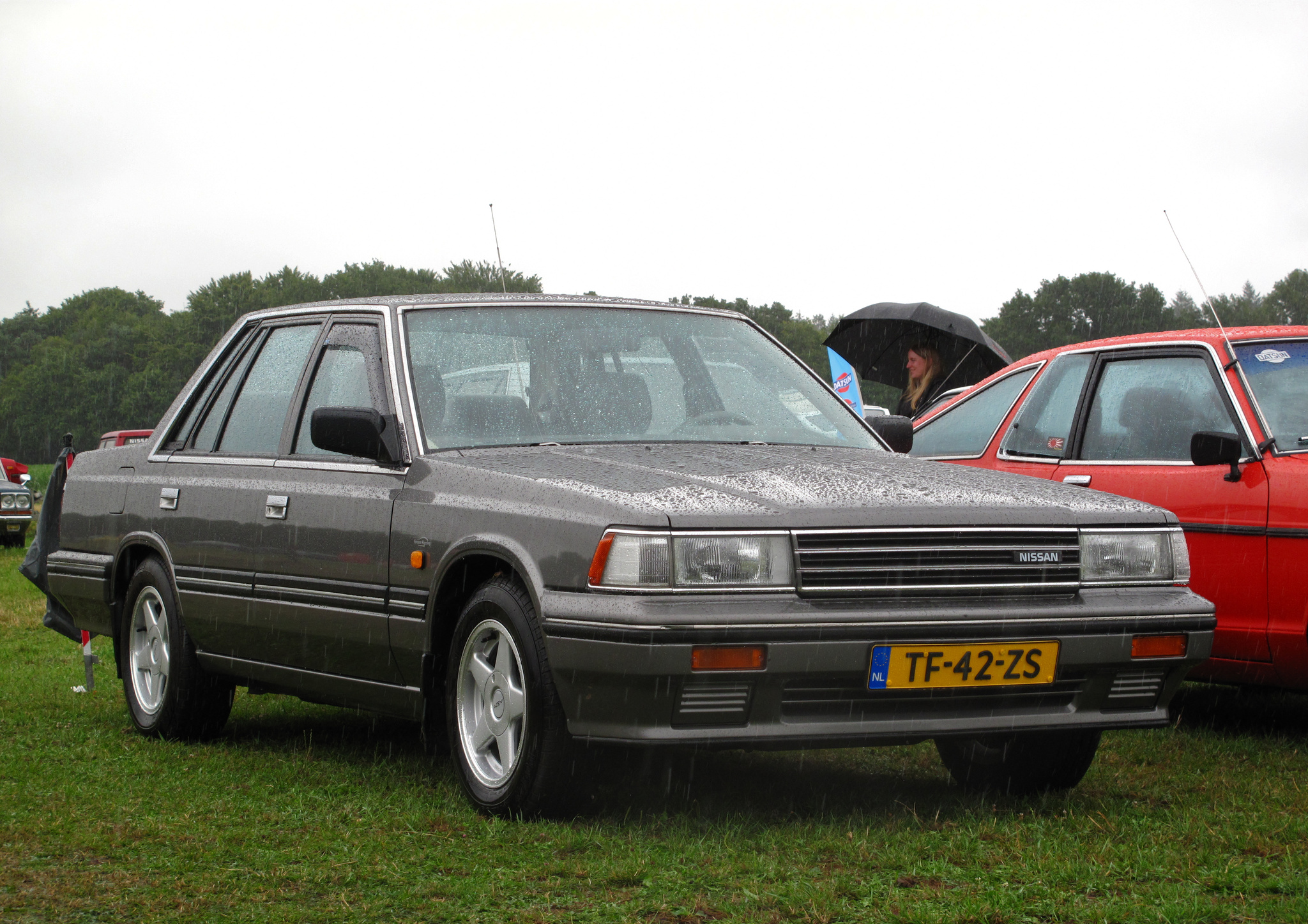 TF-42-ZS, Nissan Laurel 6th gen Sedan (C32), facelift, 1986–1993