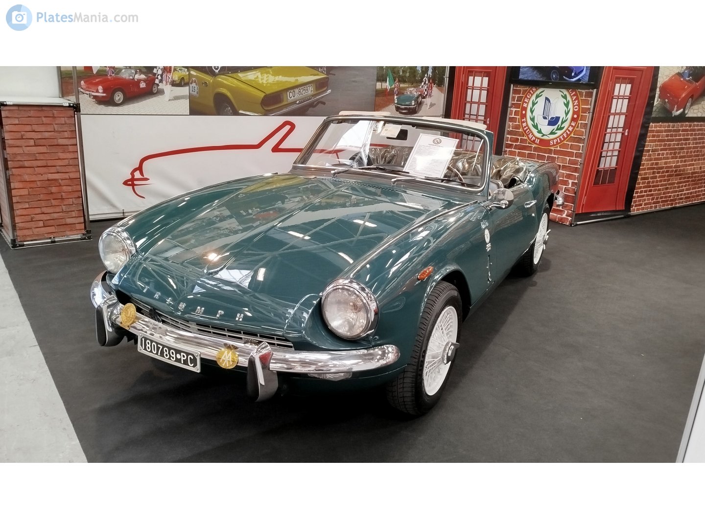 PC 180789, Triumph Spitfire 2-door Roadster (MkIII), 1967–1970