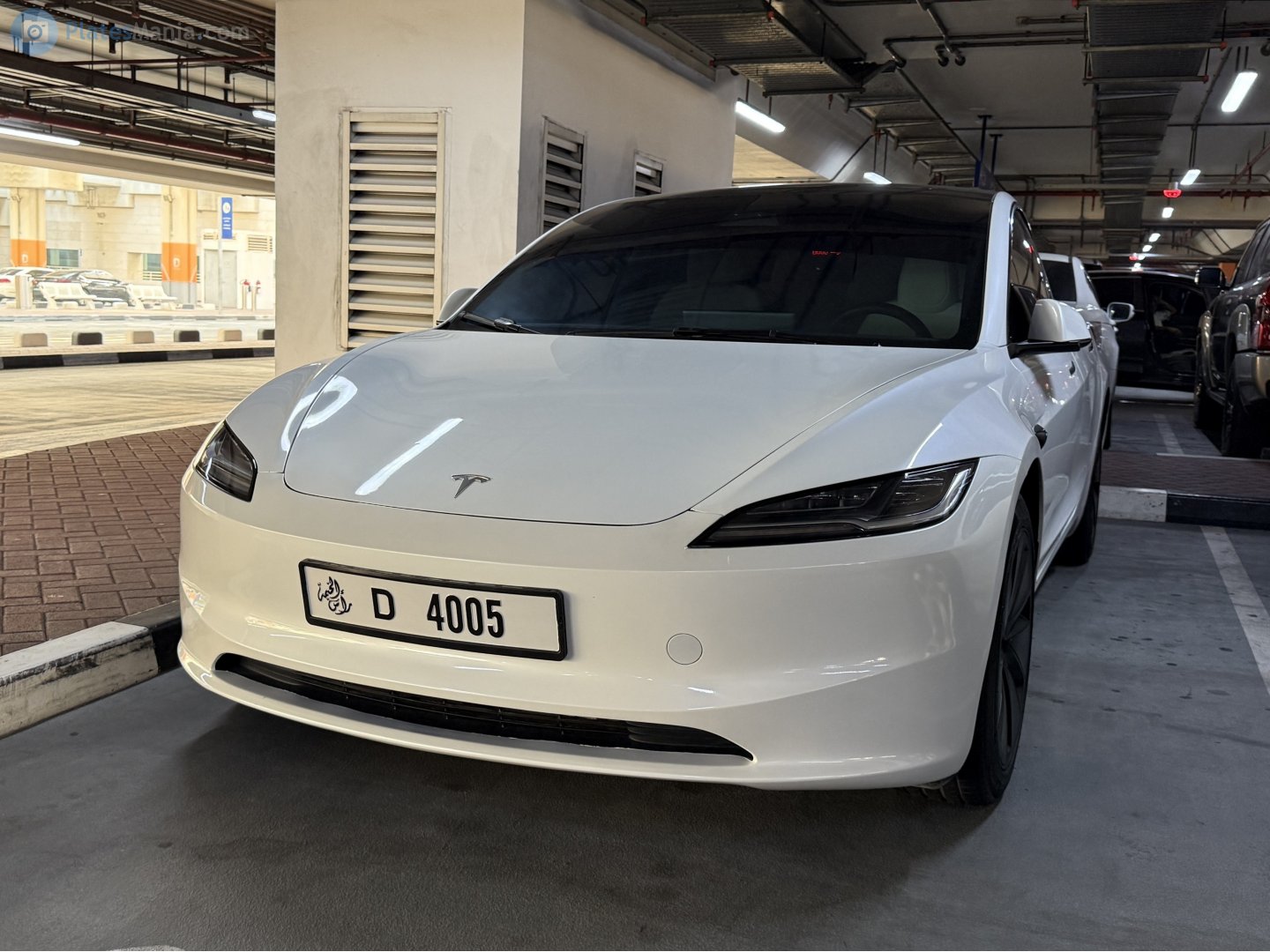 D 4005, Tesla Model 3 1st gen (5YJ3), facelift, 2023–
