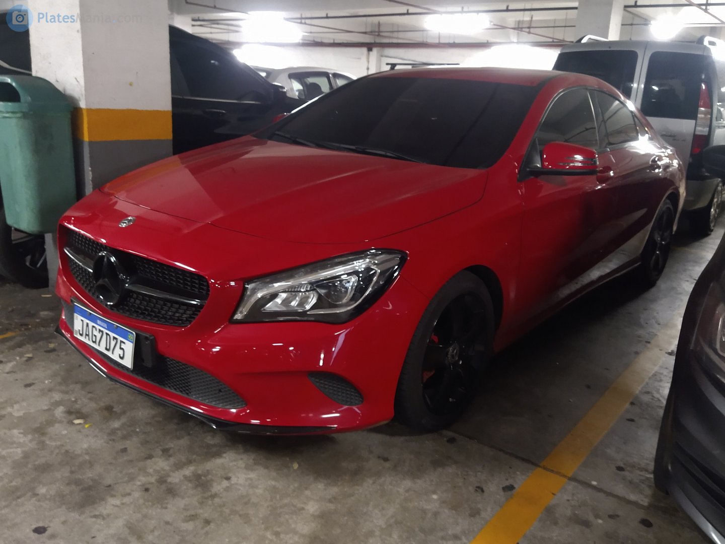 JAG7D75, Mercedes-Benz CLA-Klasse 1st gen 4-door Coupé (C117), 2013–2019