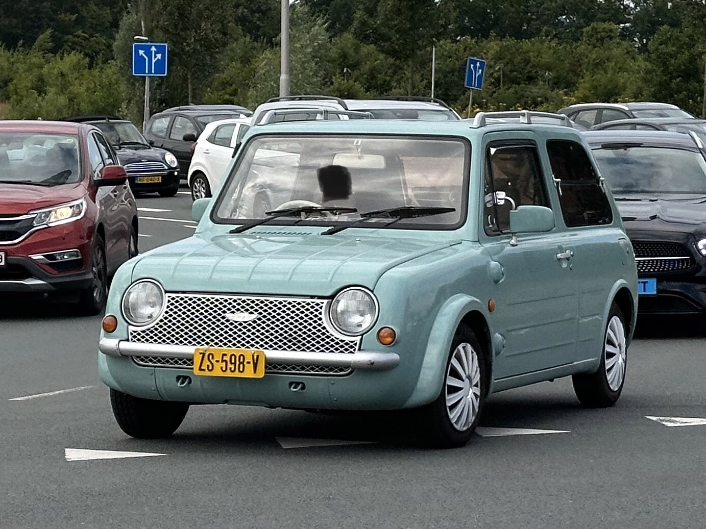 ZS-598-V, Nissan Pao 1st gen (E-PK10), 1989–1991