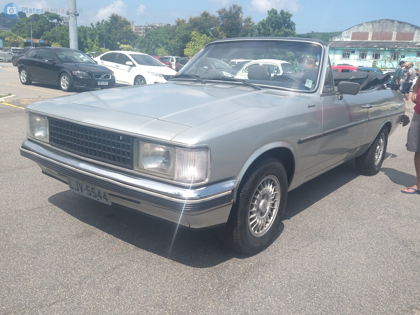 LJV-5544, Chevrolet Opala 1st gen Sedan (676; LATAM-market), 1st facelift, 1980–1985