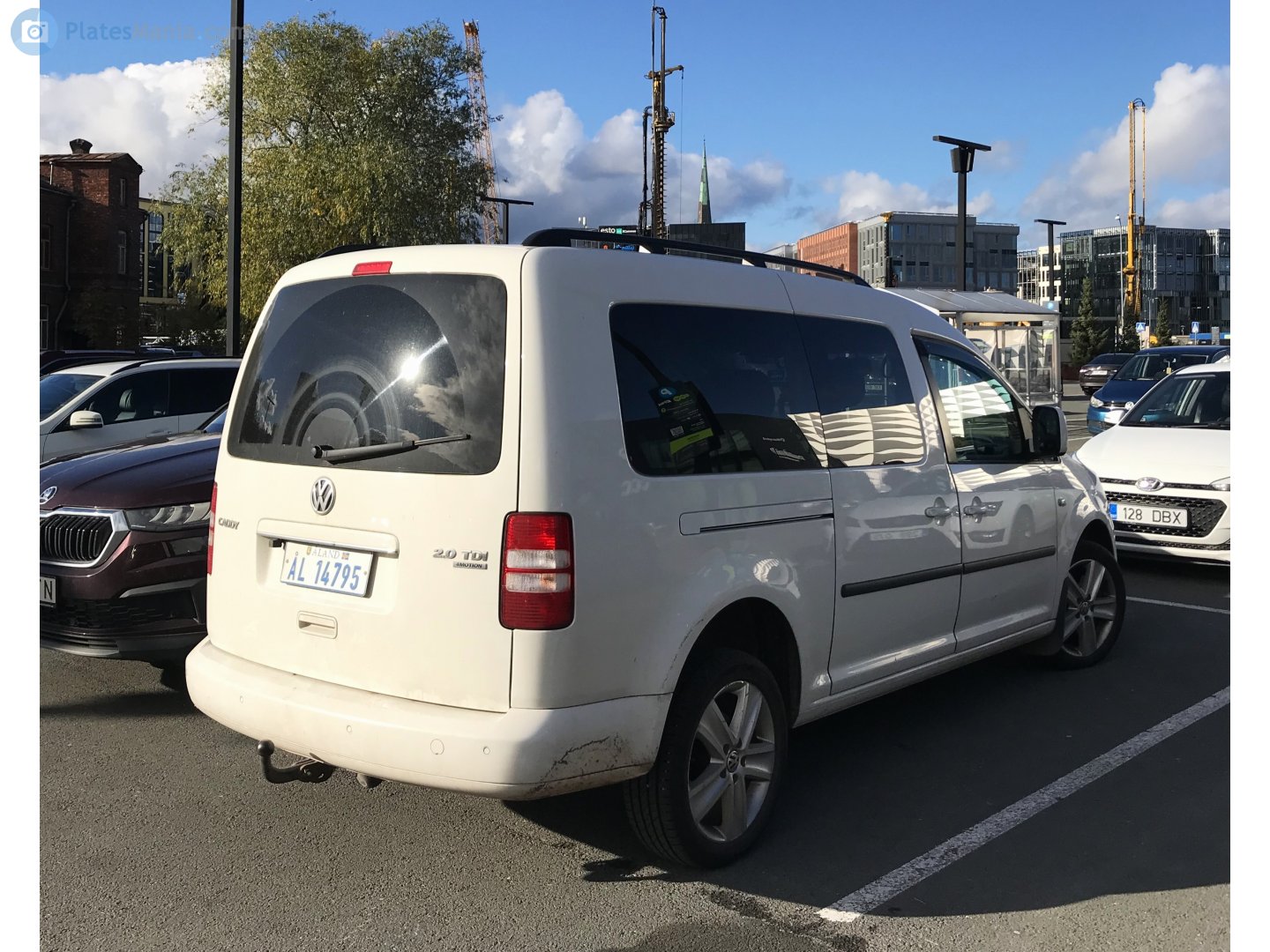 ÅL 14795, Volkswagen Caddy 3rd gen (2K), 1st facelift, 2010–2015