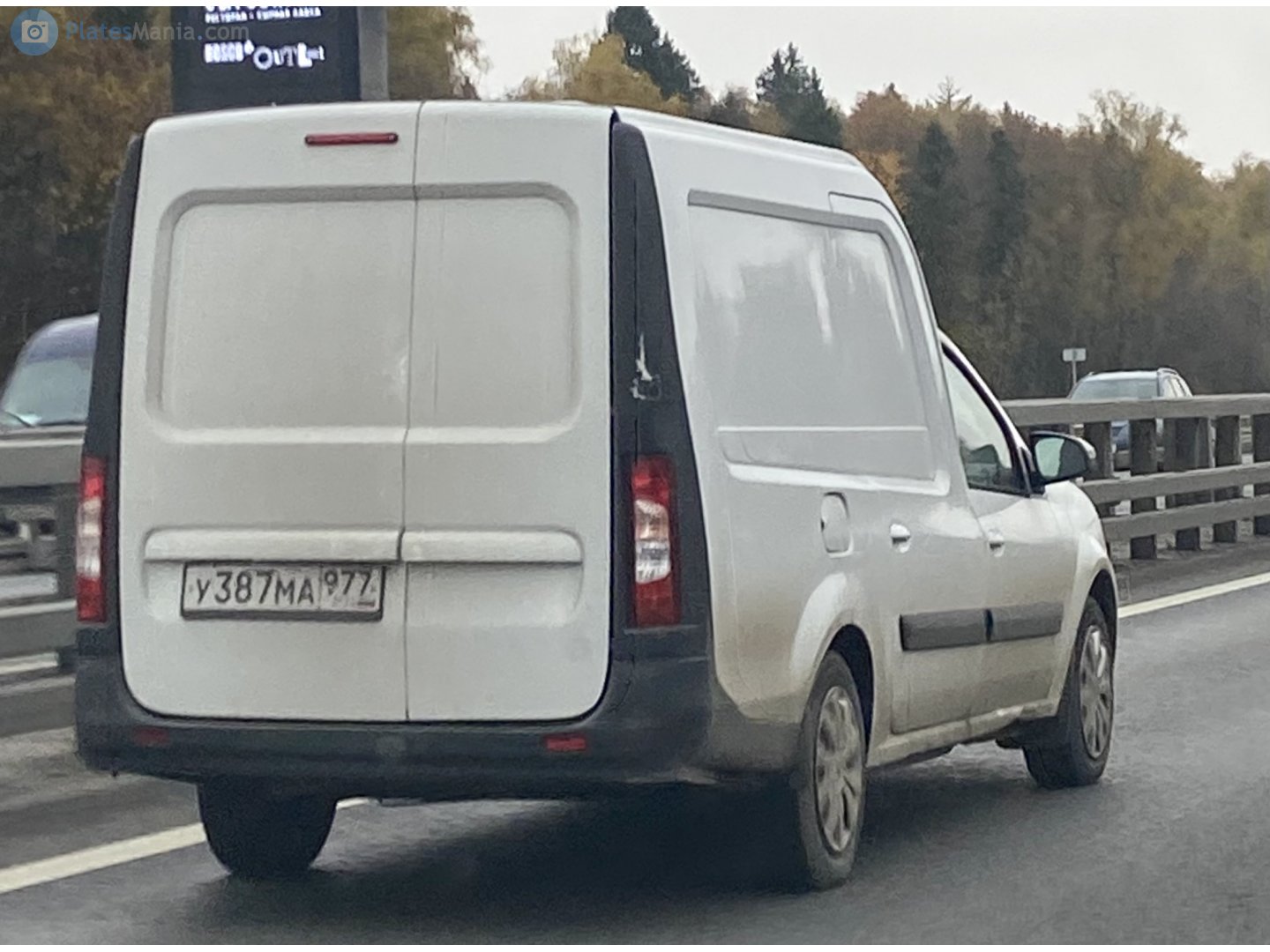 у 387 ма 977, Lada (VAZ) Largus 1st gen Kub, facelift, 2021–
