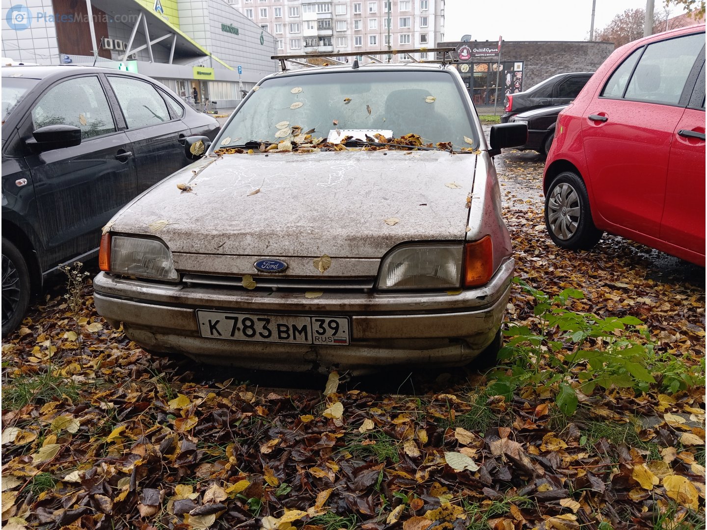к 783 вм 39, Ford Fiesta 3rd gen (Classic) 3-door Hatch (FAJ; BE13), 1989–1997