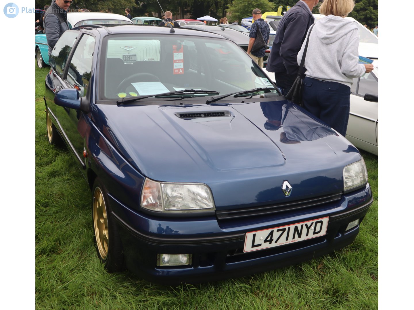 L471NYD, Renault Clio 1st gen 3-door Hatch (C57), 1990–1996
