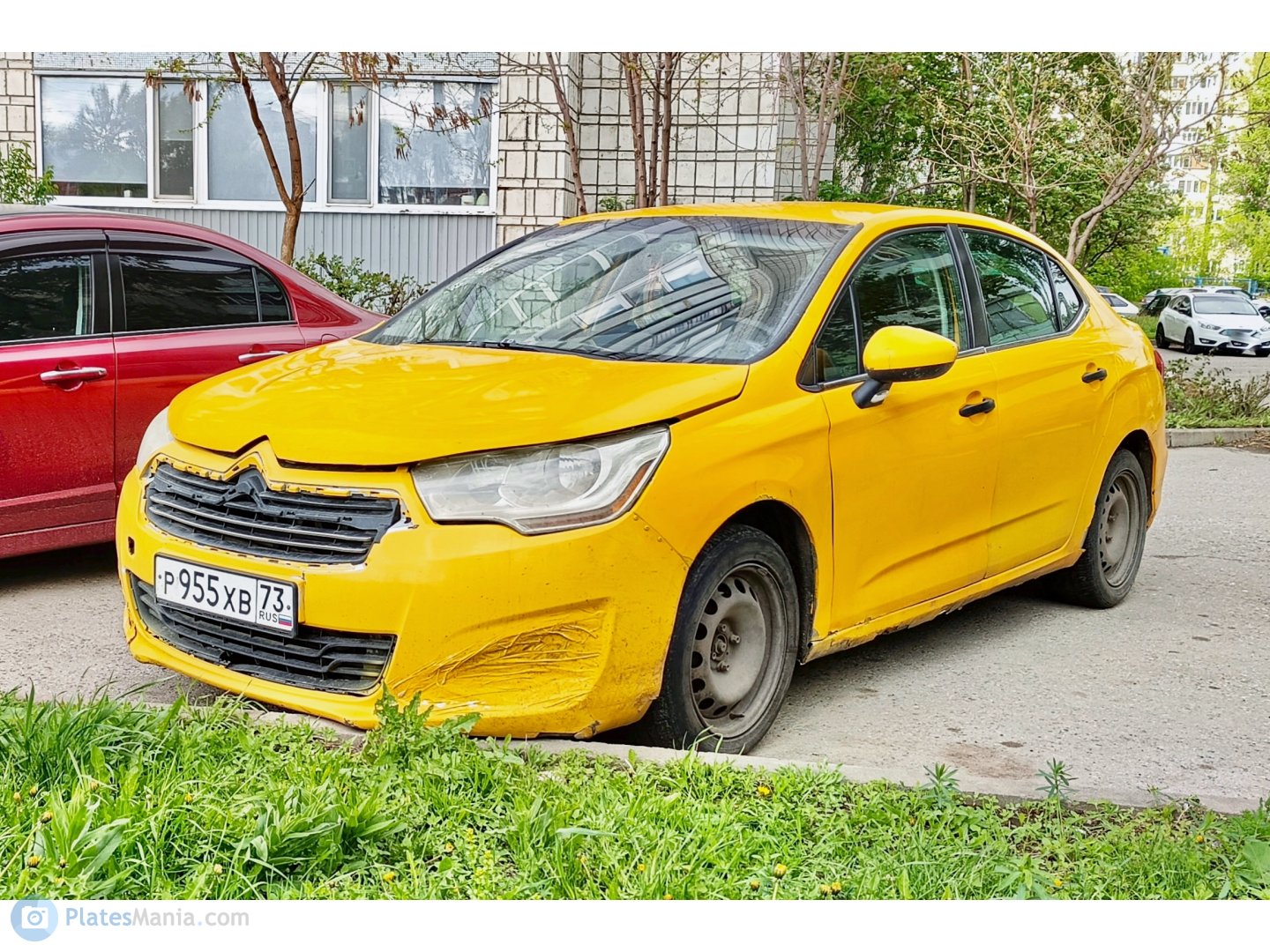 р 955 хв 73, Citroёn C4 2nd gen Sedan (B73), 2012–2016 (–2017 for LATAM-market)