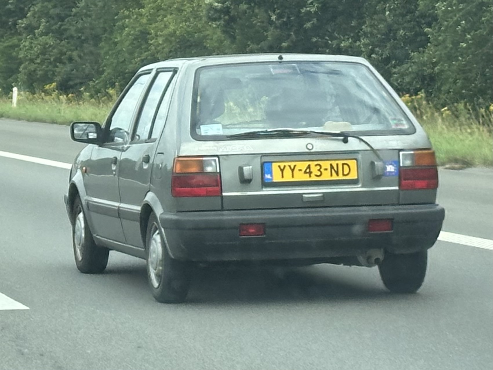 YY-43-ND, Nissan Micra 1st gen 5-door Hatch (K10), 1982–1992