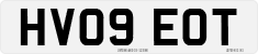 License plate of the United Kingdom, 2001 year system