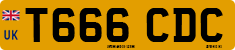 License plate of the United Kingdom, 1983 year system