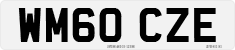 License plate of the United Kingdom, 2001 year system