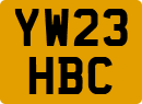 License plate of the United Kingdom, 2001 year system