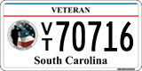 South Carolina, Military (A12345 / AB12345)
