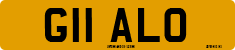 License plate of the United Kingdom, 1983 year system