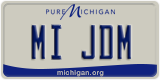 Michigan, Vanity Plates