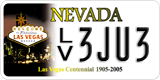 Nevada, Specialty plates (AB XXXX)