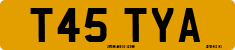 License plate of the United Kingdom, 1983 year system