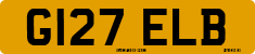 License plate of the United Kingdom, 1983 year system