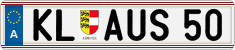 License plate of Austria, Vanity Plates