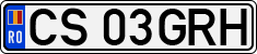 License plate of Romania, Regular plates