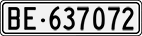 License plate of Switzerland, Cars