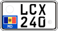 License plate of Moldova, Cars (2015)