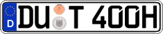 German license plate, Plates for oldtimers (type 