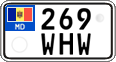 License plate of Moldova, Motorcycles (2015)